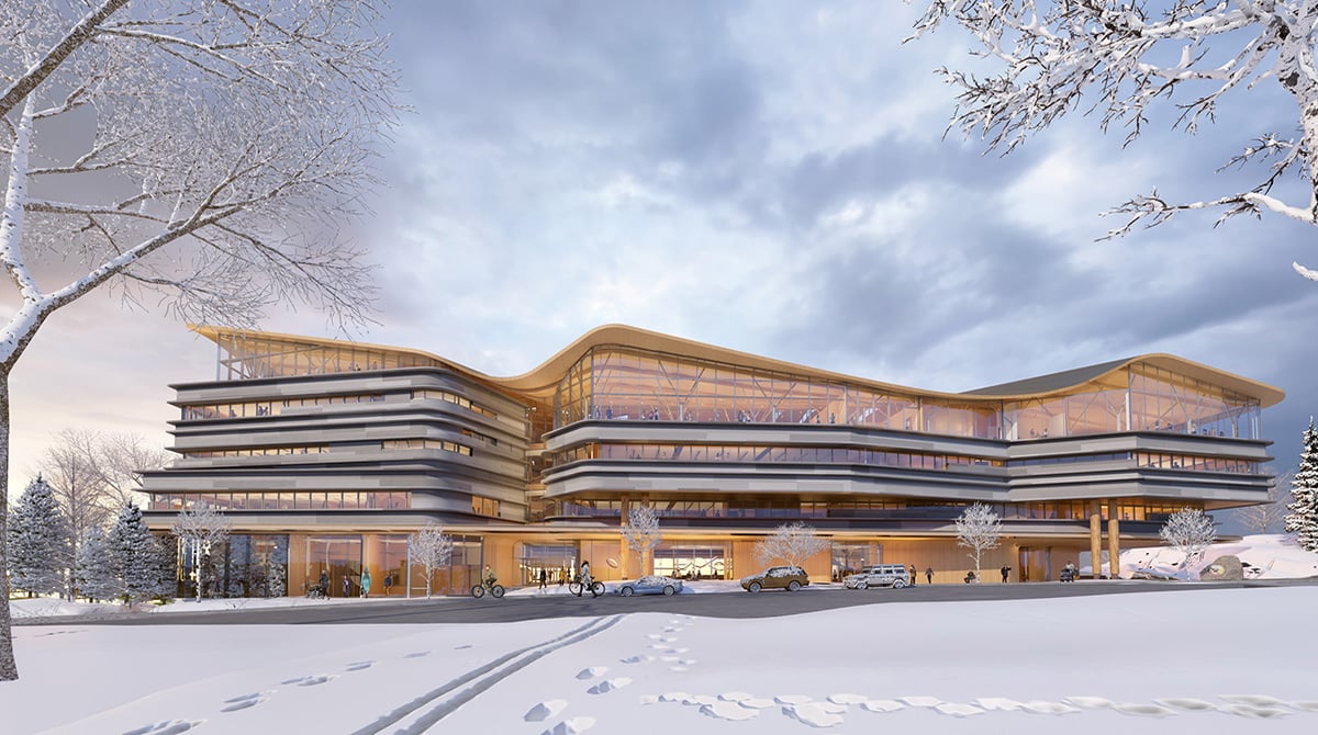 $192.9 Million Ottawa Public Library & Archives Canada Facility Design